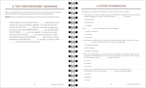 Brain Games - Sherlock Holmes Puzzles (#1): Over 100 Cerebral Challenges Inspired by the World's Greatest Detective! (Volume 1) by Publications International Ltd.