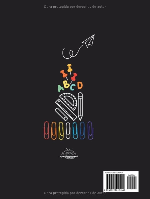 Agenda - Planificador para el mejor profe del mundo entero: Regalo personalizable y original para profesores. Agenda especial para maestros, profes y ... - semana vista. DIN A4 (Spanish Edition) by Aris HoffMiller