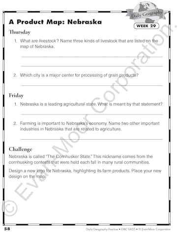 Evan-Moor Daily Geography Practice, Grade 5 Student Book by Evan-Moor Educational Publishers