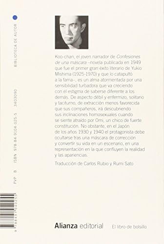 Confesiones de una máscara by Yukio Mishima