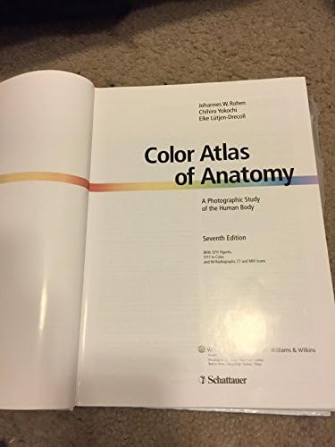 Color Atlas of Anatomy: A Photographic Study of the Human Body by Johannes W. Rohen