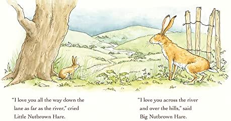 Guess How Much I Love You: (A Cherished Classic About Little Nutbrown Hare Loving Right Up to the Moon and Back - An Ideal Baby Book for Baby Shower Gifts) by Sam McBratney
