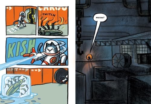 The First Cat in Space and the Wrath of the Paperclip: A Graphic Novel by Mac Barnett