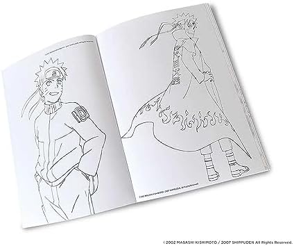 NARUTO SHIPPUDEN: The Official Coloring Book by VIZ Media