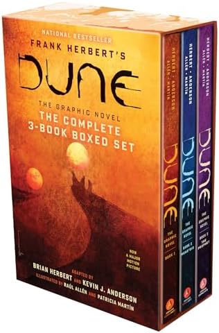 Dune: The Graphic Novel: The Complete 3-Book Boxed Set: Dune, Muad’Dib, and The Prophet by Brian Herbert