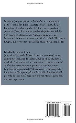 Memnon , et Le monde comme il va (French Edition) by Voltaire