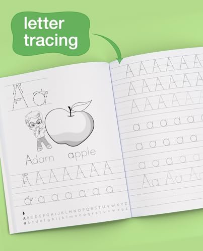 A-B-C Learn to Trace & Write Letters: Preschool Practice Workbook for Kids Ages 3-5 (Preschool Learning Activities) by Edu Play Club
