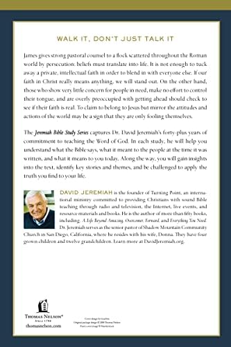 James: The Relationship Between Faith and Works (Jeremiah Bible Study Series) by Dr. David Jeremiah