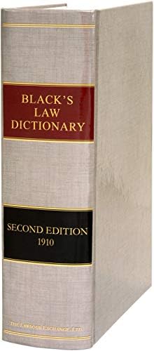 Black's Law Dictionary: Second Edition by Henry Campbell Black