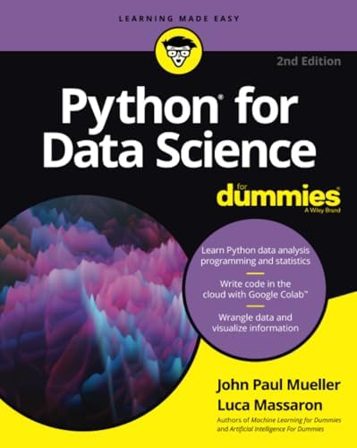 Python for Data Science For Dummies (For Dummies (Computer/Tech)) by John Paul Mueller