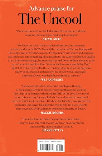 The Uncool: A Memoir by Cameron Crowe