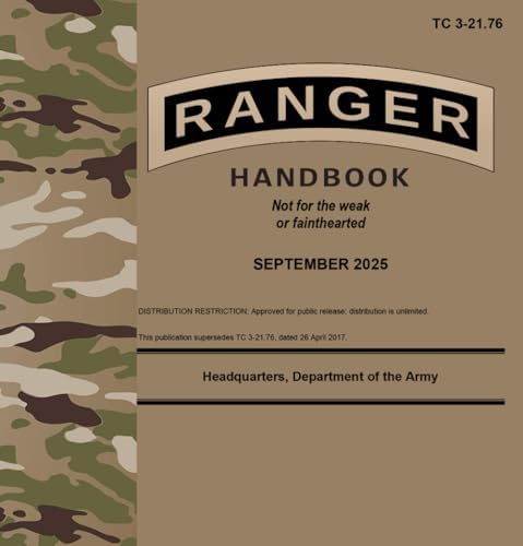 TC 3-21.76 Ranger Handbook - Sep. 2025: Field Pocket Size by Department of the Army