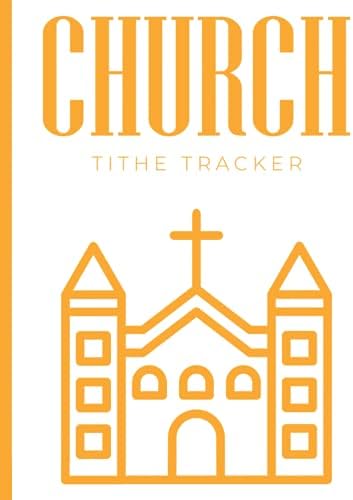 Church Tithe Tracker: Large Church Financial Record Book For Small Churches - Church Finance Book - Church Donation Log Book by Kennedi Bailey Publishing