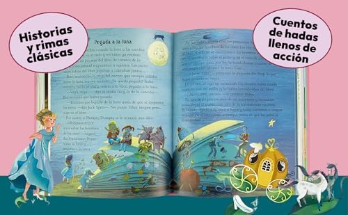 365 Cuentos y Rimas: Relatos Maravillosos Llenos De Magia (Spanish Edition) by Cottage Door Press
