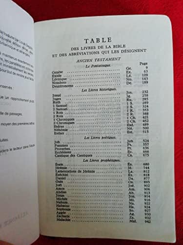 La Sainte Bible by Louis Segond