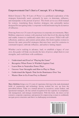 The 48 Laws of Power for Women Fed up with Male Workplace Dominance by Mary Robbins