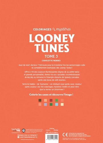 Coloriages mystères - Looney Tunes T3 by Charlotte Mendes
