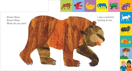 Lift-the-Tab: Brown Bear, Brown Bear, What Do You See?: Classic Novelty Lift-the-Tab (Brown Bear and Friends) by Bill Martin Jr.