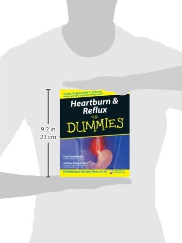 Heartburn and Reflux For Dummies by Carol Ann Rinzler