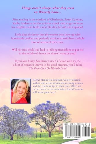 The Book Club On Waverly Lane - Large Print by Rachel Hanna