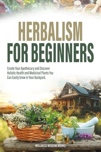 HERBALISM FOR BEGINNERS: CREATE YOUR APOTHECARY AND DISCOVER HOLISTIC HEALTH AND MEDICINAL PLANTS YOU CAN EASILY GROW IN YOUR BACKYARD by Wellness Wisdom Works
