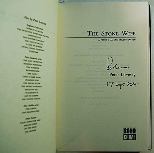 The Stone Wife (A Detective Peter Diamond Mystery) by Peter Lovesey