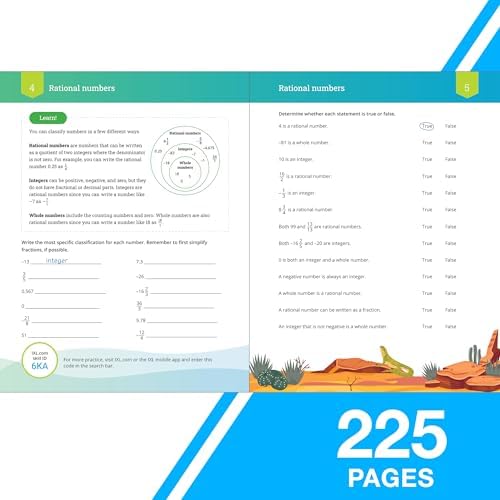 IXL The Ultimate 7th Grade Math Workbook, Middle School Books for Kids Ages 12-13 Covering Geometry, Algebra, Probability, Ratio, and More Mathematics (IXL Ultimate Workbooks) by IXL Learning