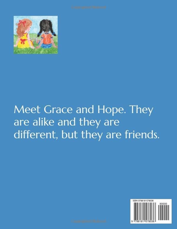 Grace and Hope are Friends by Ellen Brewer Blue