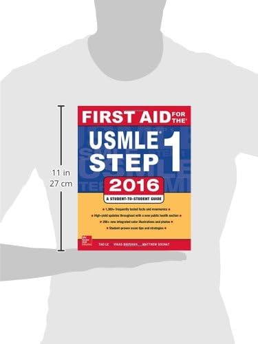 First Aid for the Usmle Step 1, 2016 by M.D. Le, Tao