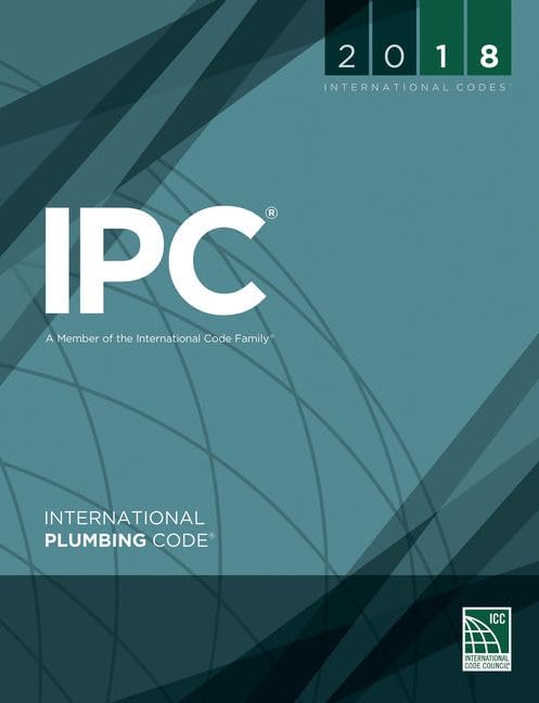 International Plumbing Code 2018 by International Code Council