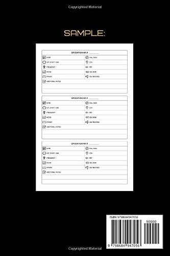 Amateur Radio Log Book: Ham Radio Operator Station Journal - Amateur Radio Logging Notebook & Contact Keeper Logbook - Unique Ham Radio Gifts for Men & Women by Arthur Rajio