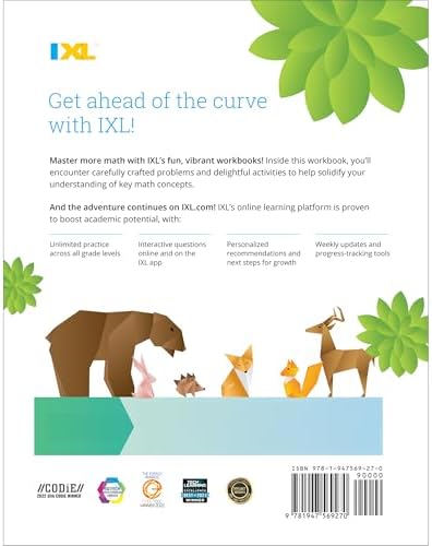 IXL Multiplication 3rd Grade Math Workbook, Mathematics Book for Kids Ages 8-9 Covering Times Table Facts and Properties, Models for Multiplying, and More (IXL Topic-Specific Workbooks) by IXL Learning