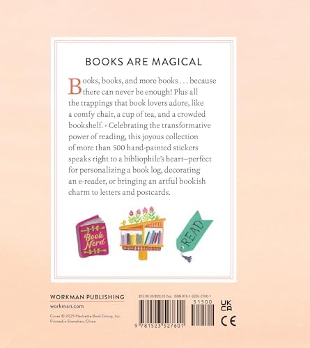 A Book Lover's Sticker Book by Workman Publishing