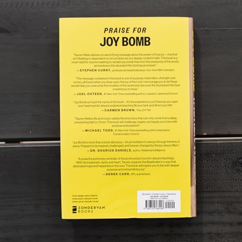 Joy Bomb: Unleash Jesus's Explosive Joy for an Extraordinary Life by Tauren Wells