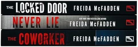 Freida McFadden Collection 3 Books Set (Never Lie, The Locked Door & The Coworker) by Freida McFadden