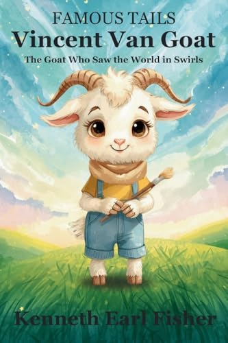 Vincent Van Goat - The Goat Who Saw the World in Swirls (A Famous Tails Story): A beautifully illustrated and gentle children’s adventure book for ages 2-5 about art, color, and imagination by Kenneth Fisher