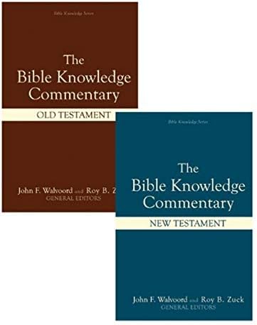 Bible Knowledge Commentary (2 Volume Set) (Bible Knowledge Series) by John F. Walvoord