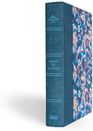 Biblia Reina Valera 1960 de Apuntes, Edición ilustrada. Tela en rosado y azul | RVR 1960 Illustrator’s NoteTaking Bible,Cloth over Board, Blue and Pink (Spanish Edition) by B&H Español Editorial Staff