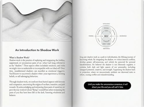 Carl Jung–Based Shadow Work Journal and Workbook for Deep Healing: Guided Prompts for Emotional Healing, Trauma Recovery, and Mindful Living by Adeleine Voss