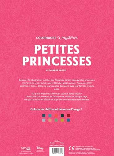 Coloriages mystères Disney - Petites princesses by Alexandre Karam