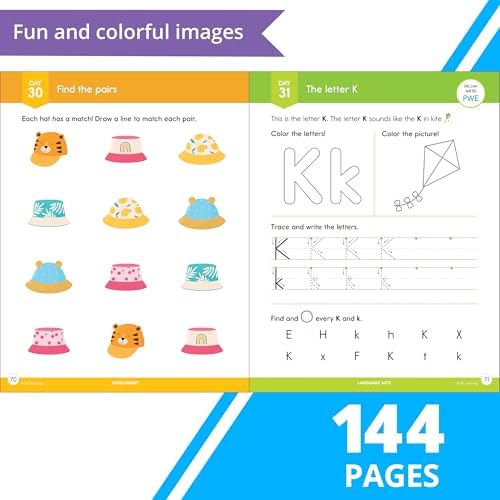 IXL Ultimate Summer Pre-K to Kindergarten Workbook, Foundational Skills, Number and Letter Recognition, Early Phonics, and Enrichment Activities for Kids (IXL Ultimate Summer Workbooks) by IXL Learning