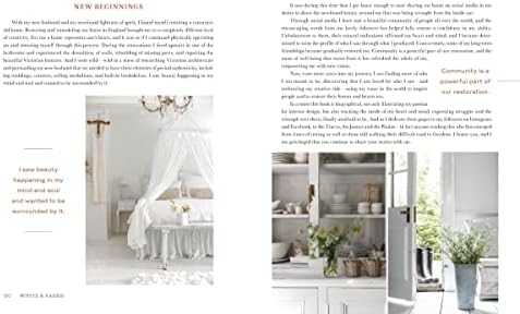 White and Faded: Restoring Beauty in Your Home and Life (The Perfect Gift for People Who Love Interior Design, Decorating, and Creating Beautiful, Healing Spaces at Home) by Janet Parrella-Van Den Berg