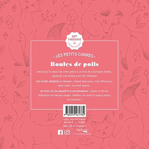 Les petits carrés d'Art-thérapie Boules de poils by Diane Dufour
