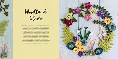 Crochet Collage Garden: Botanical patterns for crochet collage and appliqué by Chris Norrington