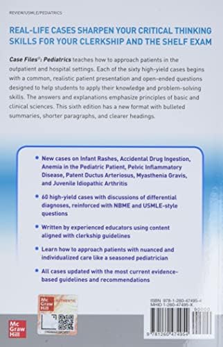 Case Files Pediatrics, Sixth Edition by Eugene C. Toy
