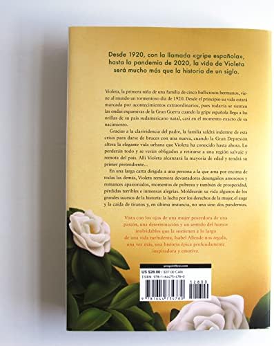 Violeta (Spanish Edition) by Isabel Allende