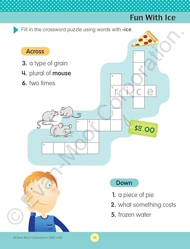Evan-Moor Language Skills, Grade 2 Workbook: At-Home Tutor, Nouns, Verbs, Adjectives, Parts of Speech, Word Families (At-Home Tutor: Reading & Language) by Evan-Moor Educational Publishers