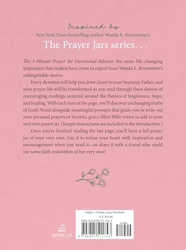 The 3-Minute Prayer Jar Devotional: Daily Inspiration for Women by Wanda E Brunstetter