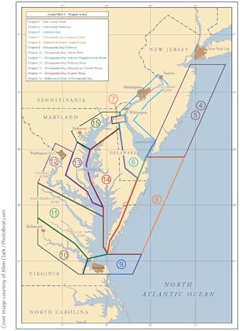 2025 U.S. Coast Pilot 3: Sandy Hook to Cape Henry, 58th Edition by NOAA