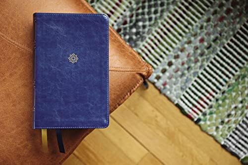 NKJV, Thompson Chain-Reference Bible, Handy Size, Leathersoft, Navy, Red Letter, Comfort Print by Zondervan